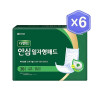 디펜드 남녀공용 안심 일자형 패드 (30매)x6개
