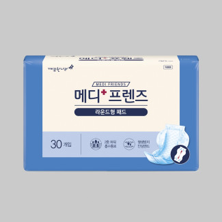 메디프렌즈 라운드형 패드 54cm 1박스 (30P*10개)