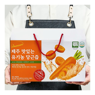 제주 맛있는 유기농 당근즙 80ml 30포