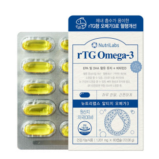 뉴트리랩스 rTG 알티지 오메가3