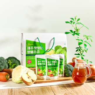 제주 맛있는 유기농 양배추즙 100ml 30포