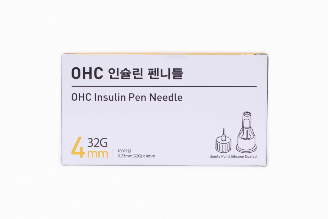 인슐린 주사침 0.23mmX4mm (100개)