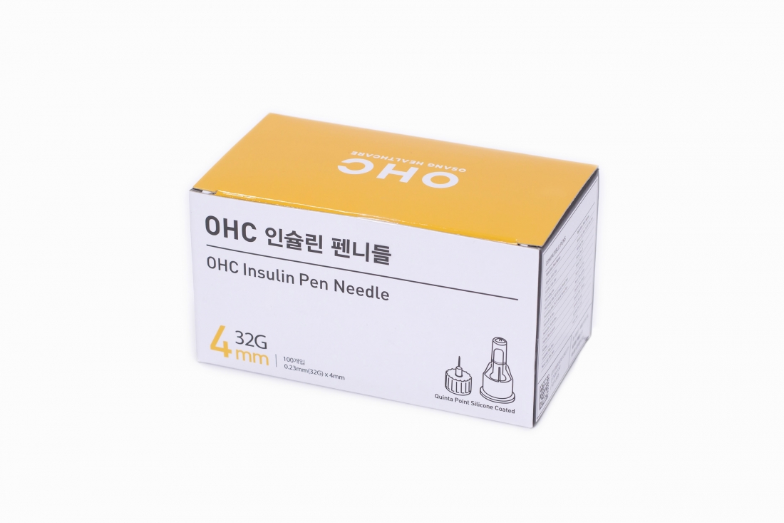 인슐린 주사침 0.23mmX4mm (100개)