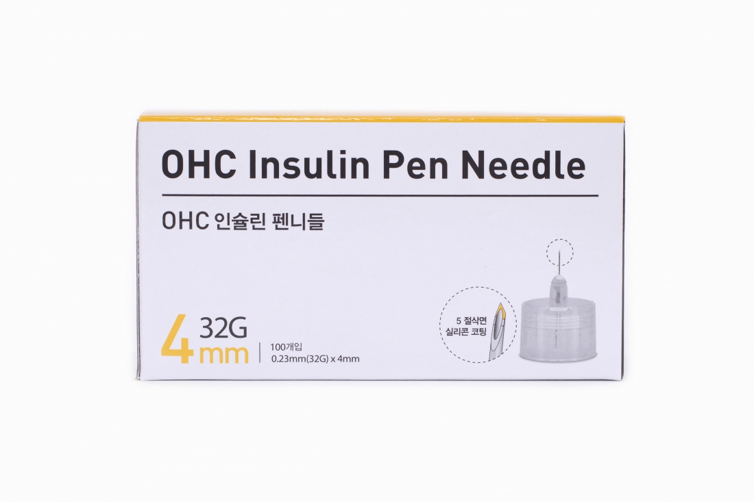 인슐린 주사침 0.23mmX4mm (100개)